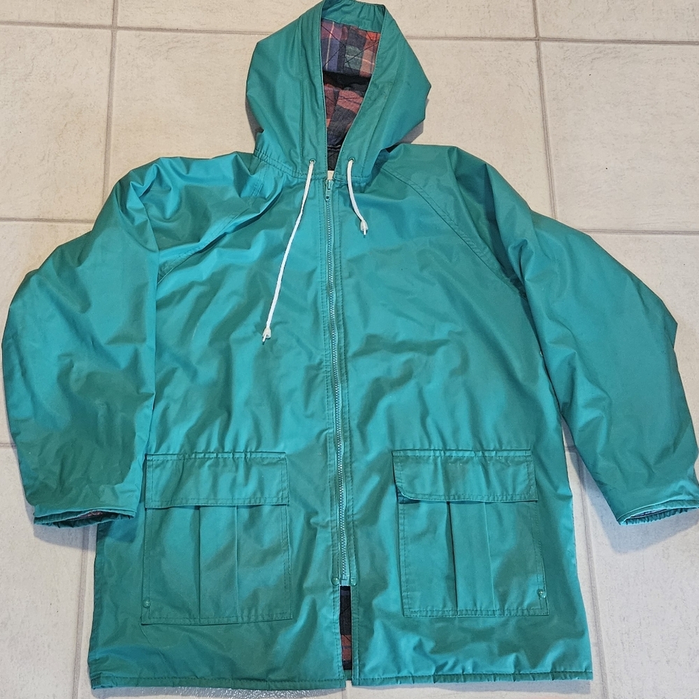 Vintage Misty Harbor Rain Jacket